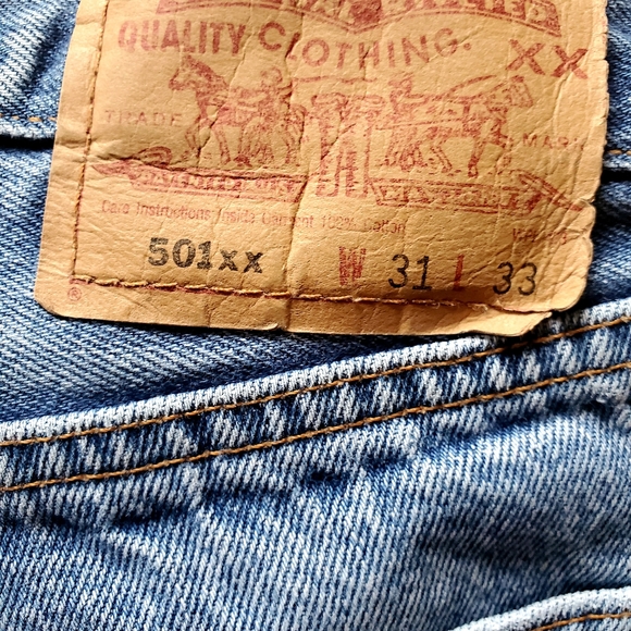 LEVI'S 501 BUTTONFLY JEANS VINTAGE - Picture 4 of 10